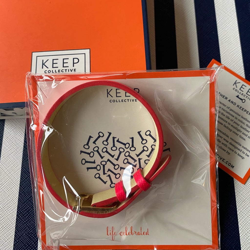 Keep Collective Single Band Pink Bracelet